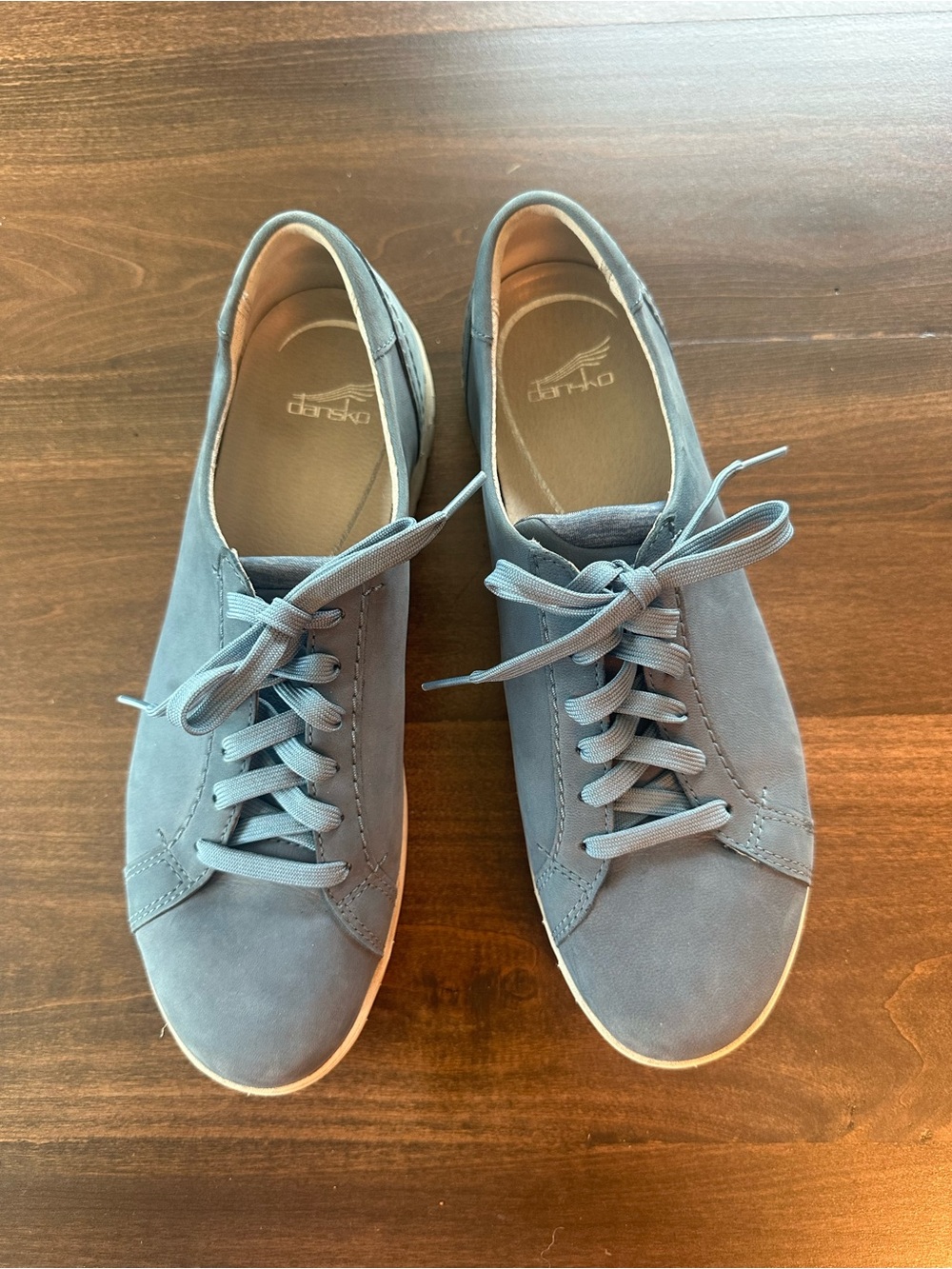 Dansko Blue Casual Lace-Up Sneaker - Picture 2 of 7